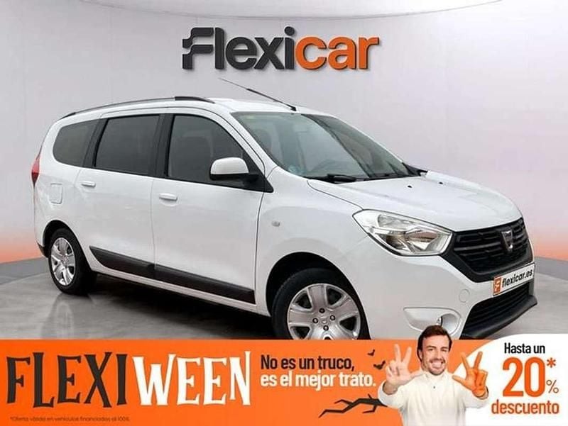 Blanco Usado 2018 Dacia Lodgy Comfort Monovolumen | 10.340 € (Buen precio) - Imagen 1/4