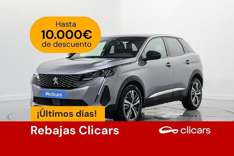 Plateado Usado 2023 Peugeot 3008 Allure SUV | 18.190 € (Buen precio) - Imagen 1/4