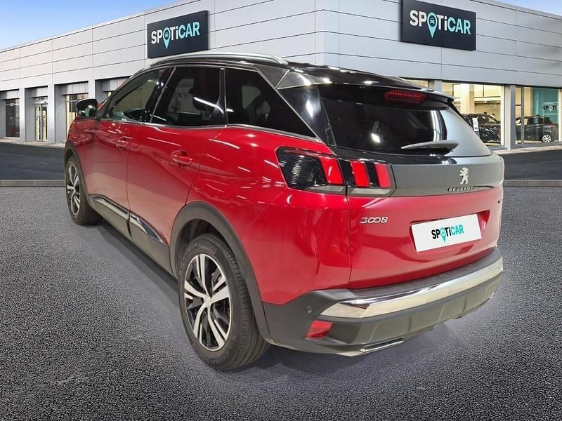 Usado Peugeot 3008 GT-line 131 CV (96 kW) 2020 Rojo SUV