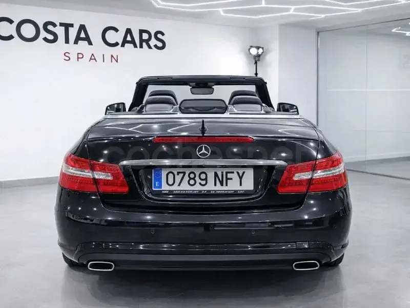 Usado Mercedes E350 Avantgarde 231 CV (169 kW) 2011 Negro Descapotable