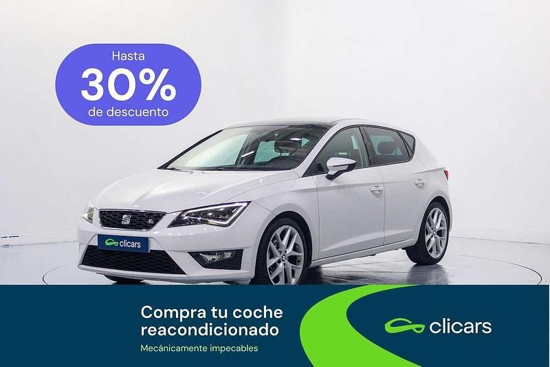 Usado Seat Leon FR 150 CV (110 kW) 2015 Blanco Utilitario