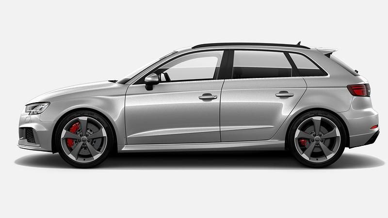 Usado Audi RS3 Sportback 400 CV (294 kW) 2019 Gris plata Utilitario