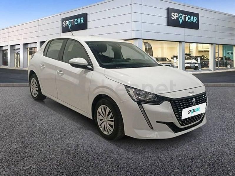 Usado Peugeot 208 Active 100 CV (73 kW) 2021 Blanco Utilitario