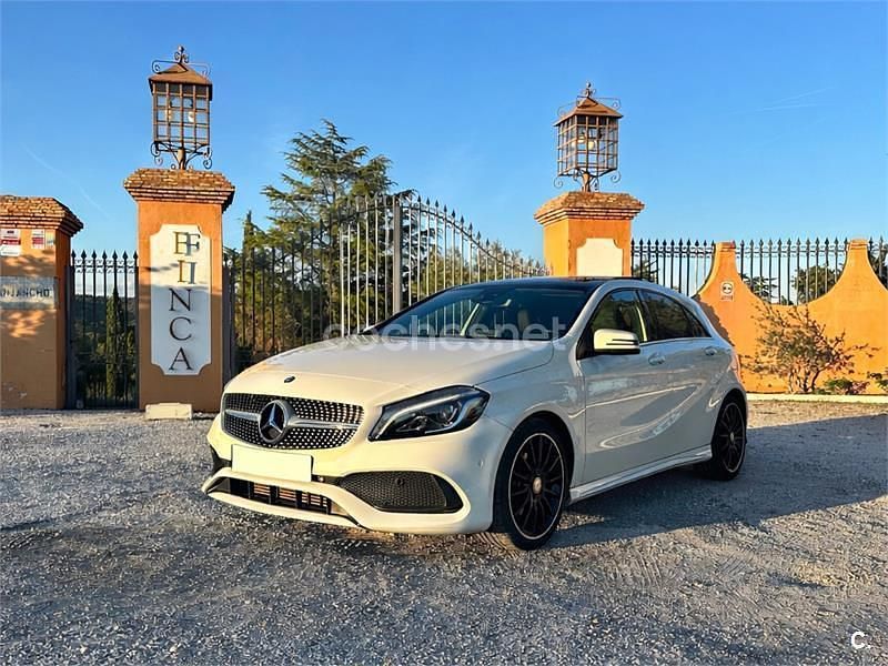 Occasion Mercedes A200 AMG line 136 PK (100 kW) 2016 Wit Sedan