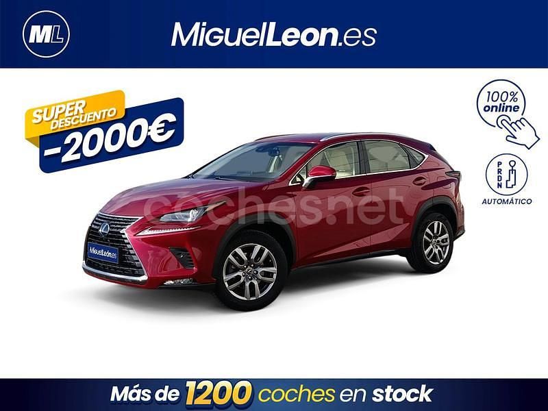 Rojo Usado 2019 Lexus NX300h Executive Line SUV | 26.985 € (Buen precio) - Imagen 1/3