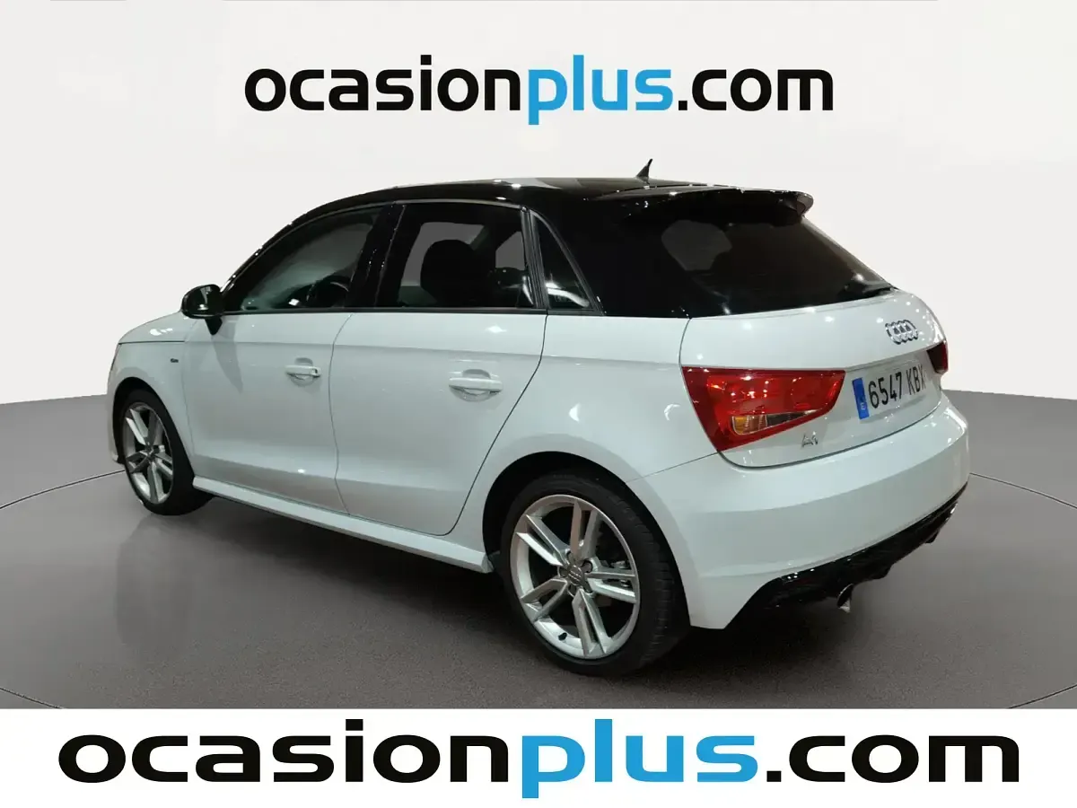 Usado Audi A1 S-Line 116 CV (85 kW) 2017 Blanco Utilitario
