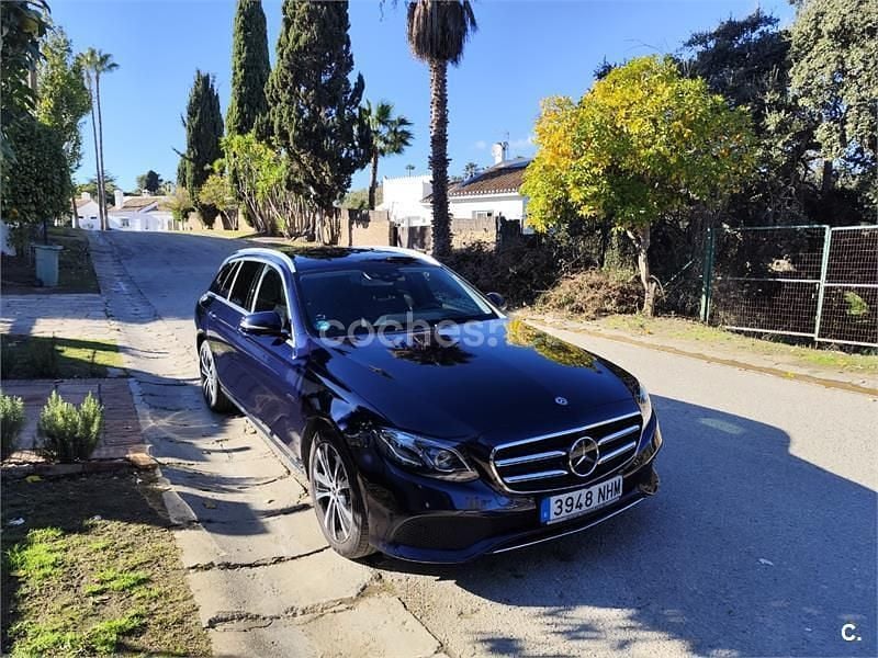 Negro Usado 2019 Mercedes E300 Familiar | 30.900 € (Precio justo) - Imagen 1/4