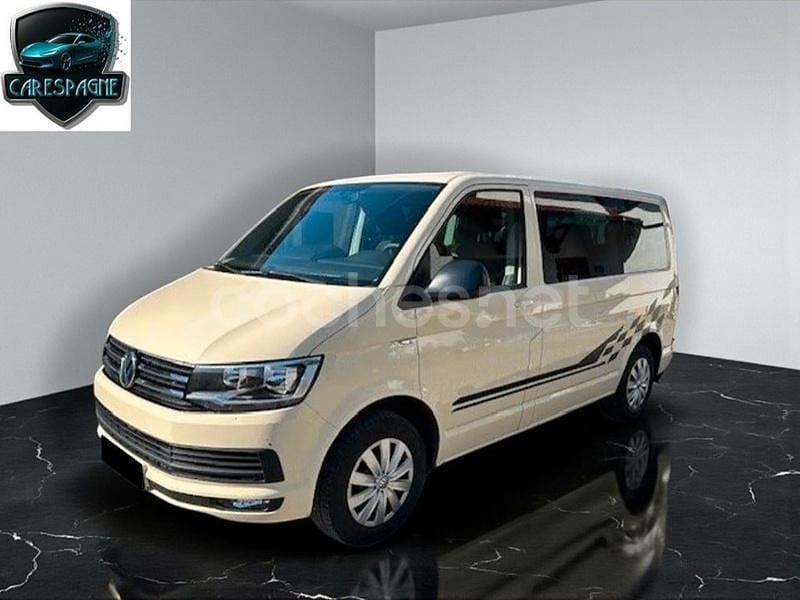 Beige Usado 2016 VW Caravelle Trendline Monovolumen | 19.490 € (Super precio) - Imagen 1/4