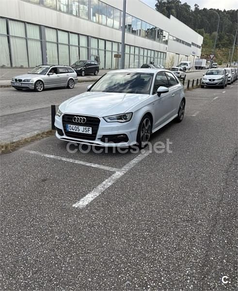 Usado Audi A3 S-Line 150 CV (110 kW) 2016 Blanco Berlina