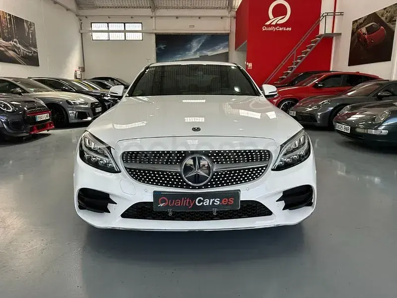 Usado Mercedes C200 160 CV (117 kW) 2020 Blanco Berlina