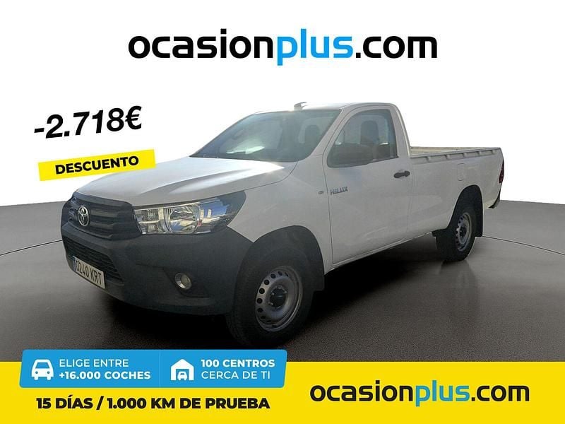 Blanco Usado 2018 Toyota HiLux Recogida | 29.900 € (Precio justo) - Imagen 1/4