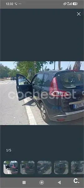 Usado Renault Scénic III Dynamique 110 CV (80 kW) 2012 Negro Monovolumen