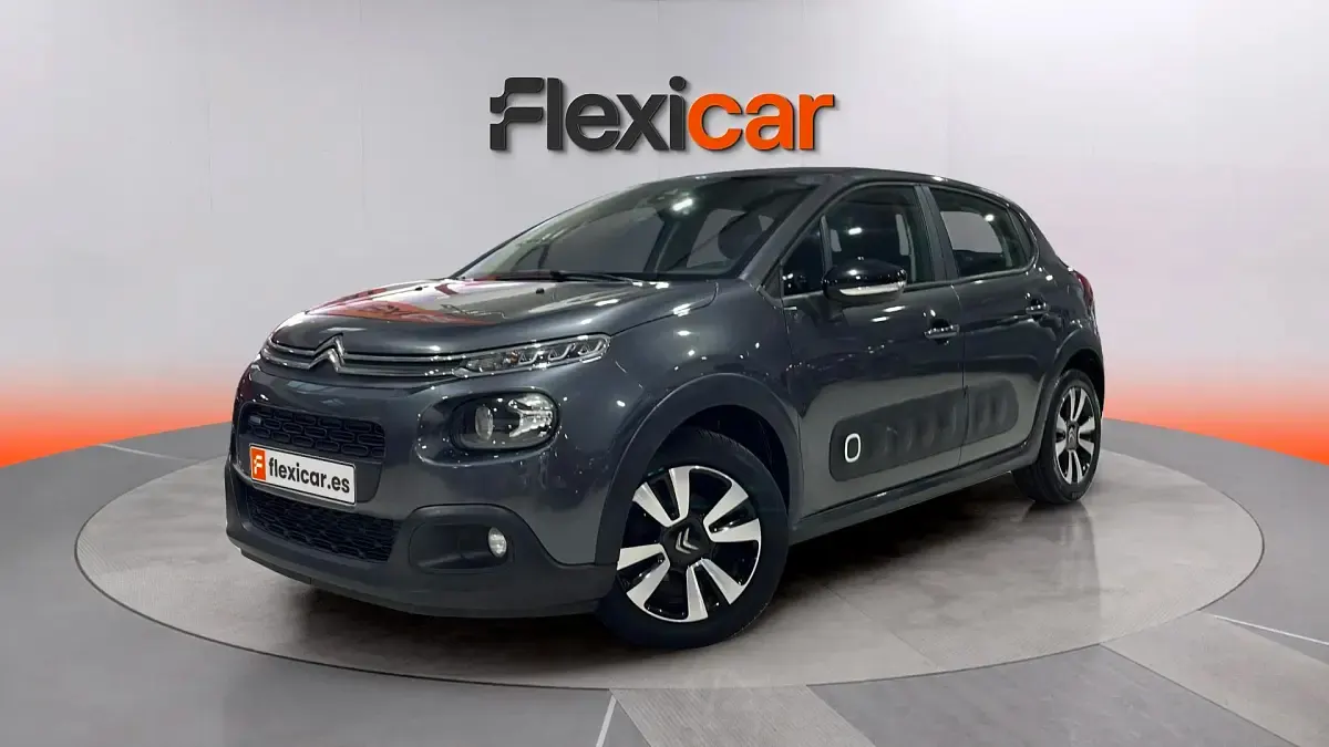 Usado Citroën C3 Feel 82 CV (60 kW) 2017 Gris Berlina