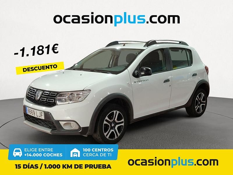 Blanco Usado 2020 Dacia Sandero Utilitario | 12.999 € (Un poco caro) - Imagen 1/4