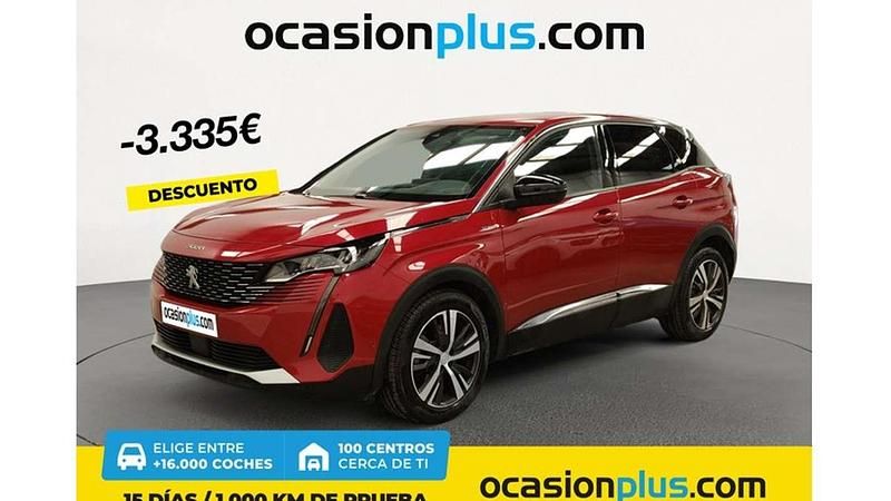 Rojo Usado 2023 Peugeot 3008 Allure Monovolumen | 20.910 € (Buen precio) - Imagen 1/1
