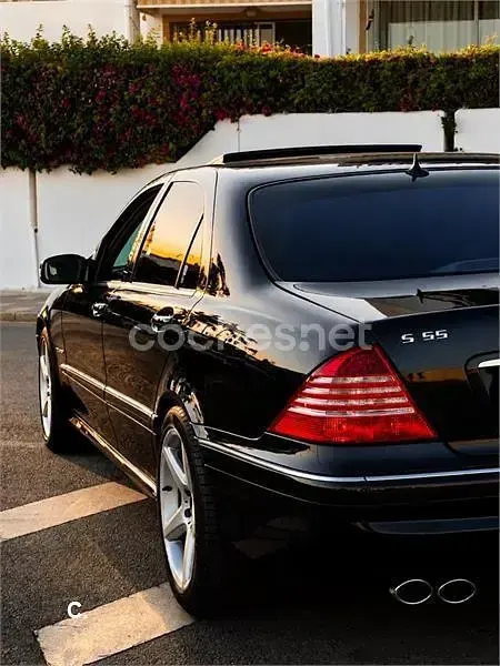Usado Mercedes S400 250 CV (183 kW) 2002 Azul Berlina