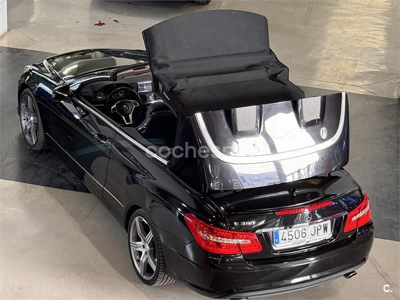 Usado Mercedes E350 Elegance 265 CV (194 kW) 2013 Negro Descapotable