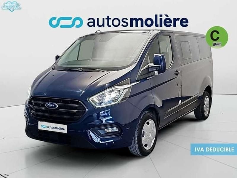Usado Ford Transit Custom Trend 125 CV (91 kW) 2022 Azul Familiar