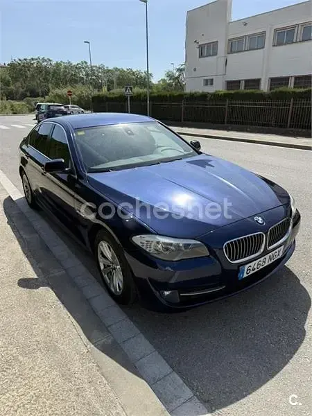 Usado BMW 523 190 CV (139 kW) 2011 Azul Berlina