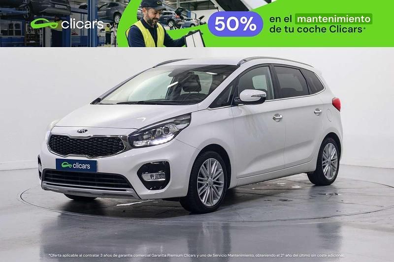 Usado Kia Carens 136 CV (100 kW) 2018 Blanco Monovolumen