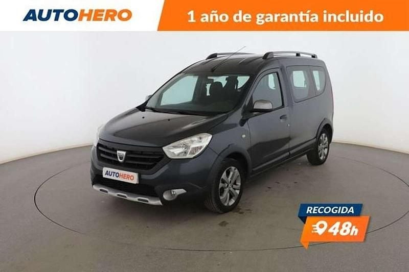 Usado Dacia Dokker Stepway 75 CV (55 kW) 2016 Gris Monovolumen