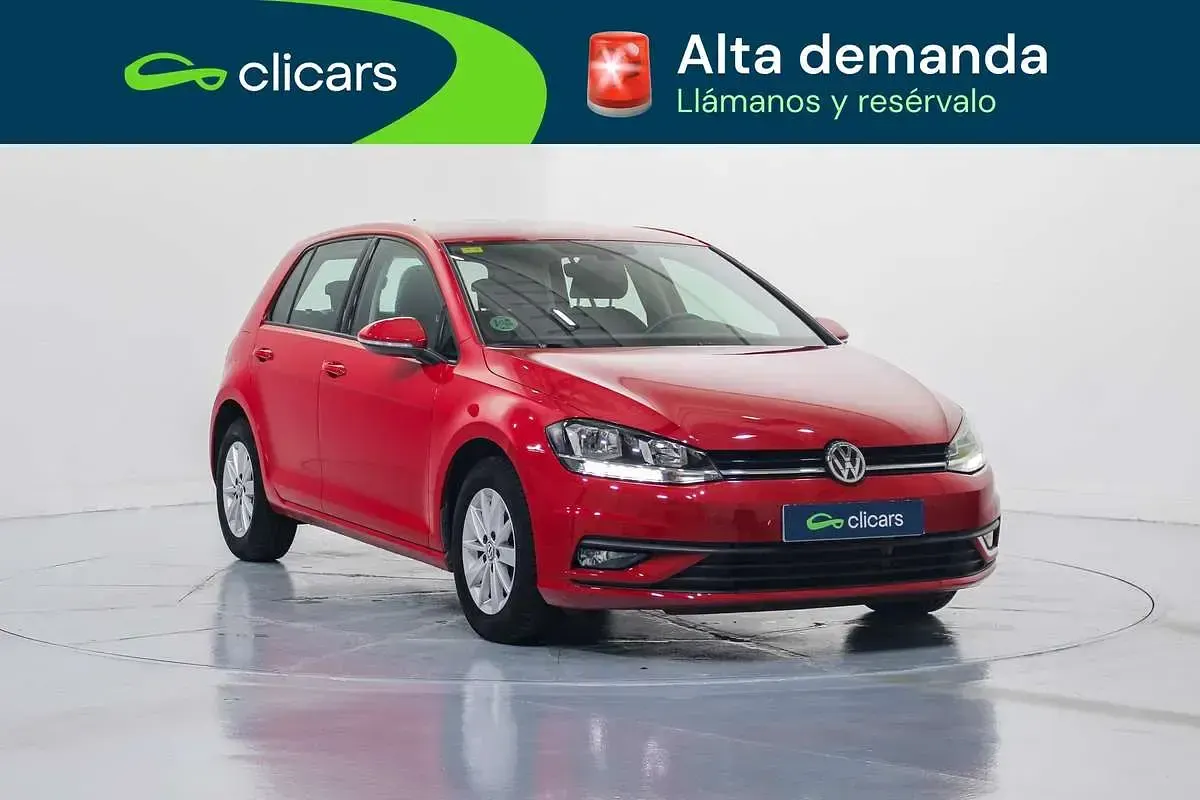Occasion VW Golf VII 116 ch (85 kW) 2018 Rouge Citadine