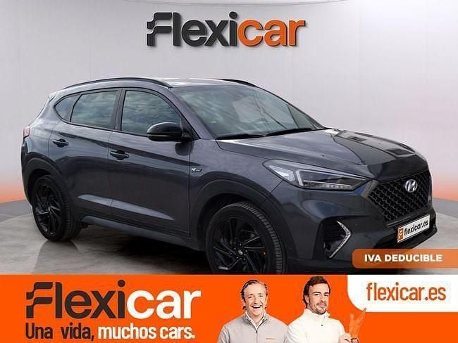 Gris Usado 2019 Hyundai Tucson N Line SUV | 21.490 € (Caro) - Imagen 1/4