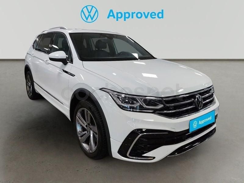 Usado VW Tiguan Allspace R-line 200 CV (147 kW) 2022 Blanco SUV