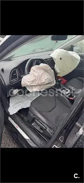 Usado Seat Leon ST FR 130 CV (95 kW) 2019 Negro Familiar