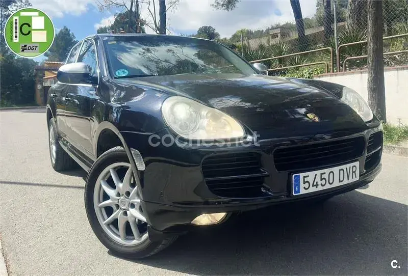 Käytetty Porsche Cayenne S 340 HP (250 kW) 2006 Musta Katumaasturi