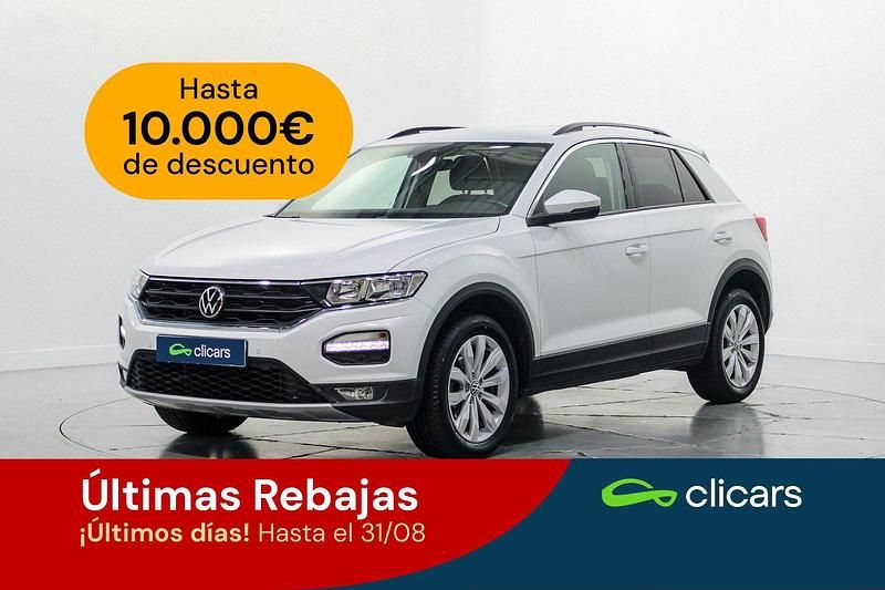 Blanco Usado 2021 VW T-Roc Advance SUV | 22.990 € (Precio justo) - Imagen 1/4