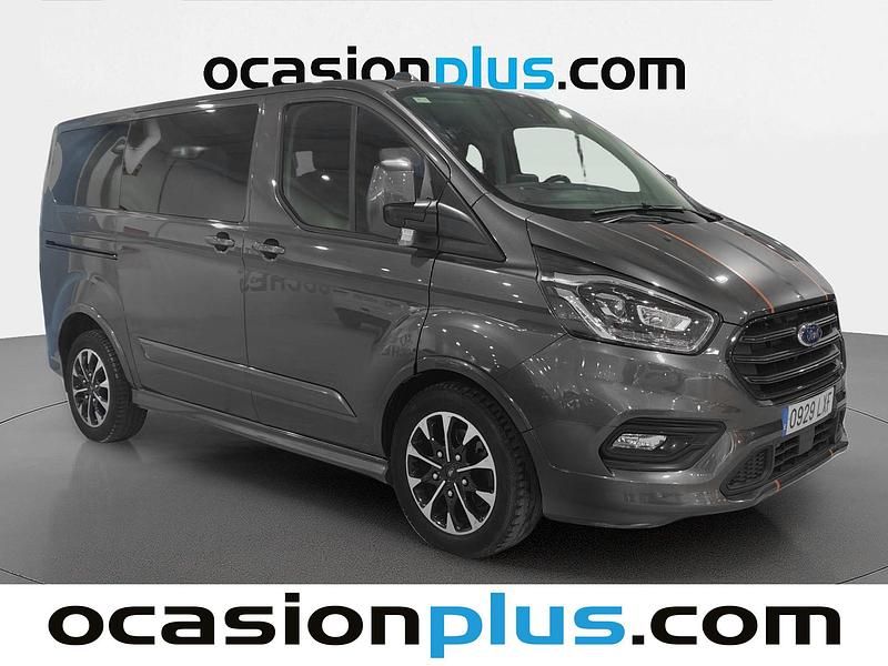 Usado Ford Transit Custom Sport 185 CV (136 kW) 2022 Gris Familiar