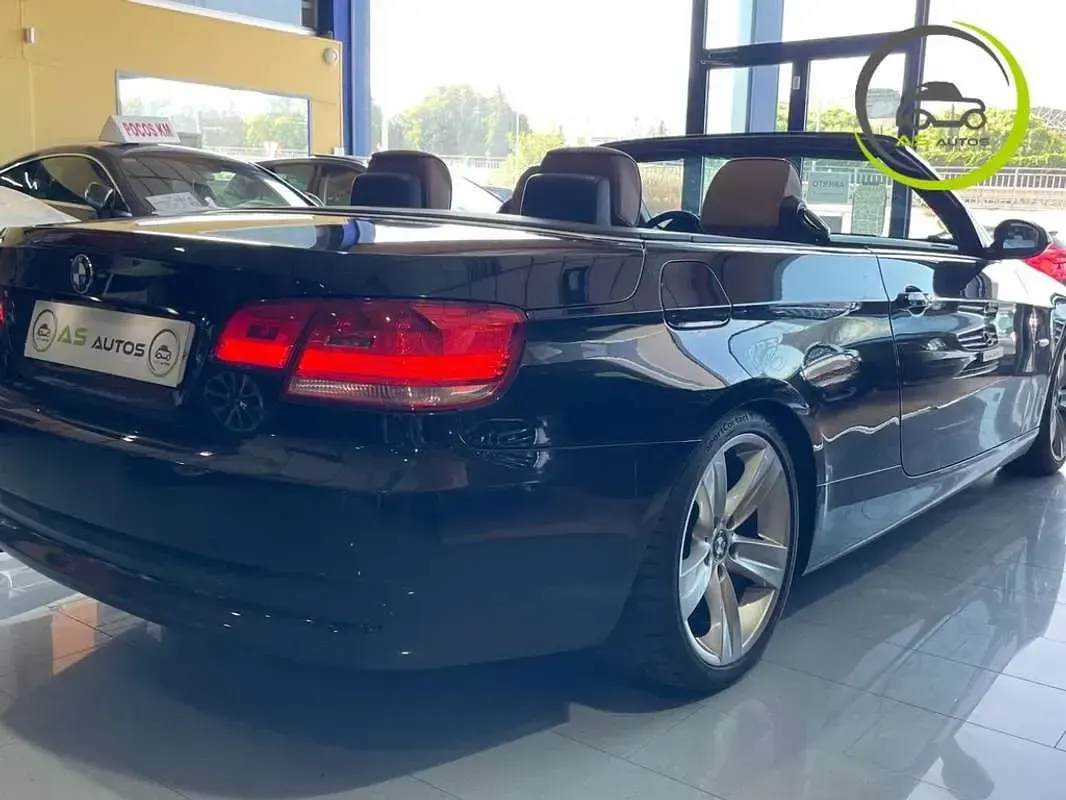 Usado BMW 320 Cabriolet Comfort Edition 177 CV (130 kW) 2008 Negro Descapotable