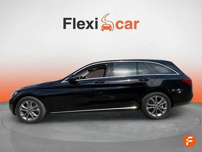 Usado Mercedes C200 150 CV (110 kW) 2018 Negro Familiar