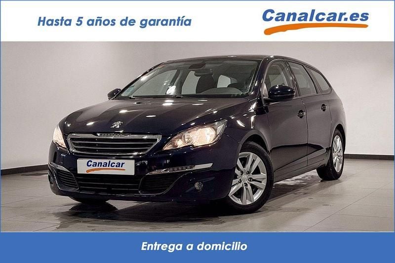 Azul Usado 2015 Peugeot 308 SW Active Familiar | 6990 € (Precio justo) - Imagen 1/4
