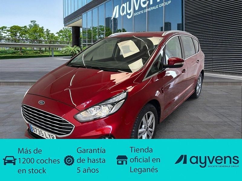 Rojo Usado 2022 Ford S-MAX Titanium Monovolumen | 27.400 € (Precio justo) - Imagen 1/4