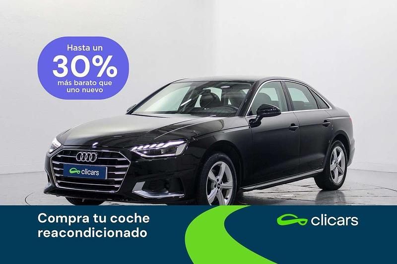 Negro Usado 2022 Audi A4 Advanced Berlina | 20.490 € (Buen precio) - Imagen 1/4