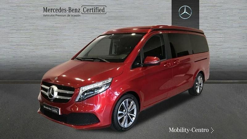 Rojo Usado 2020 Mercedes V300 Marco Polo Monovolumen | 49.988 € - Imagen 1/4