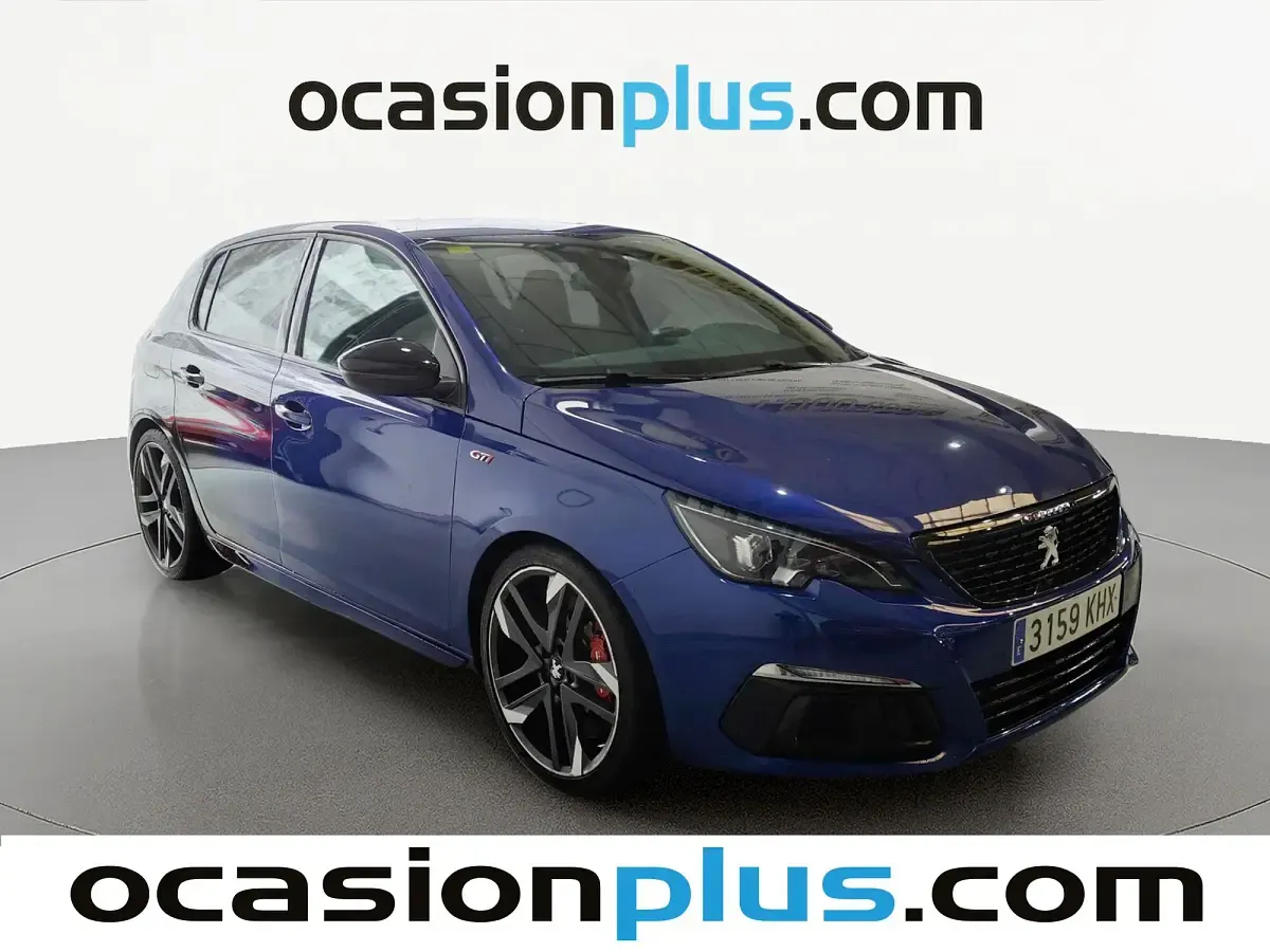 Usado Peugeot 308 GTi 272 CV (200 kW) 2018 Azul Utilitario