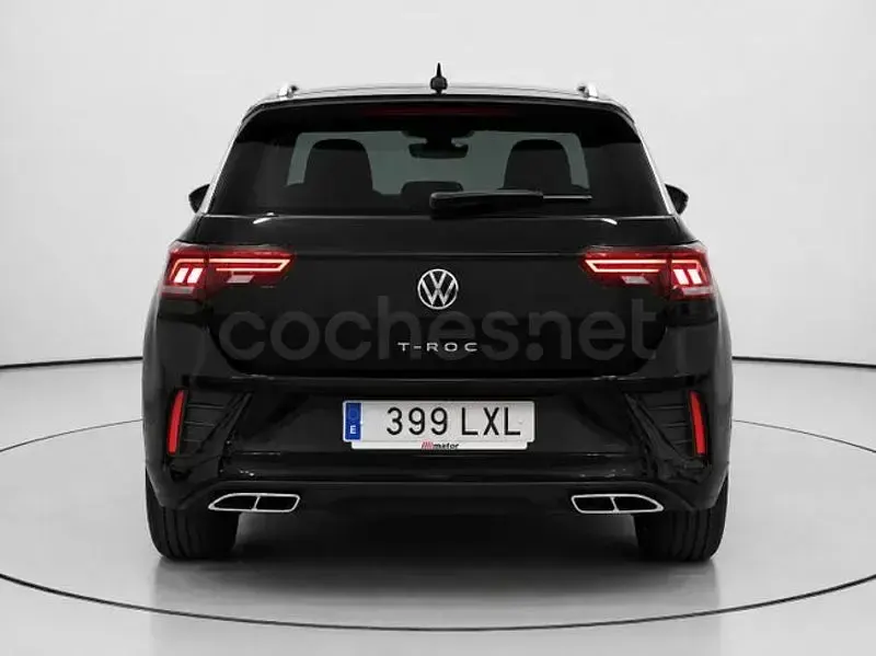 Usado VW T-Roc Life 150 CV (110 kW) 2022 Negro SUV