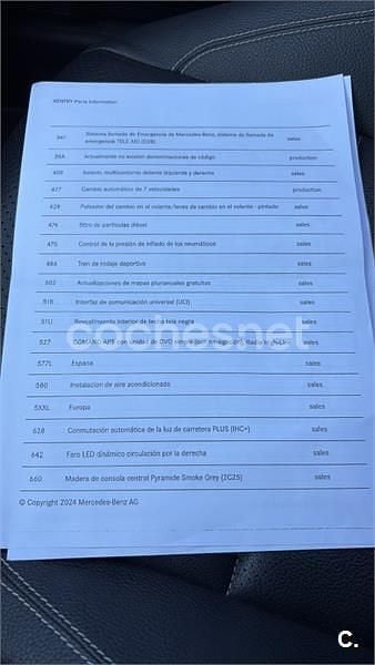 Usado Mercedes E350 252 CV (185 kW) 2015 Gris / plata Coupe