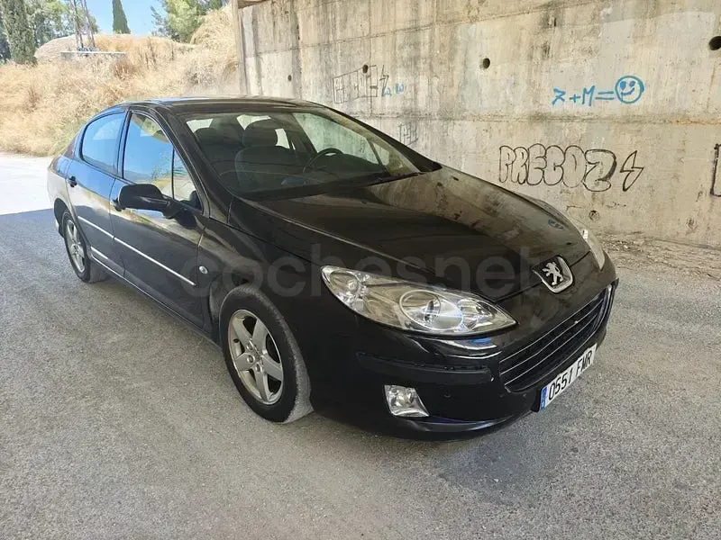Usado Peugeot 407 110 CV (80 kW) 2007 Negro Berlina