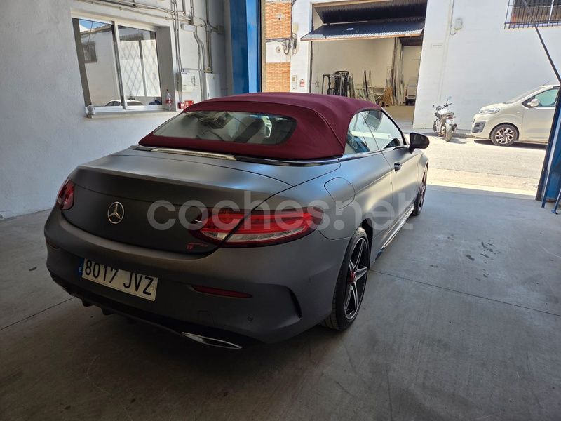Usado Mercedes C220 170 CV (125 kW) 2017 Gris Descapotable