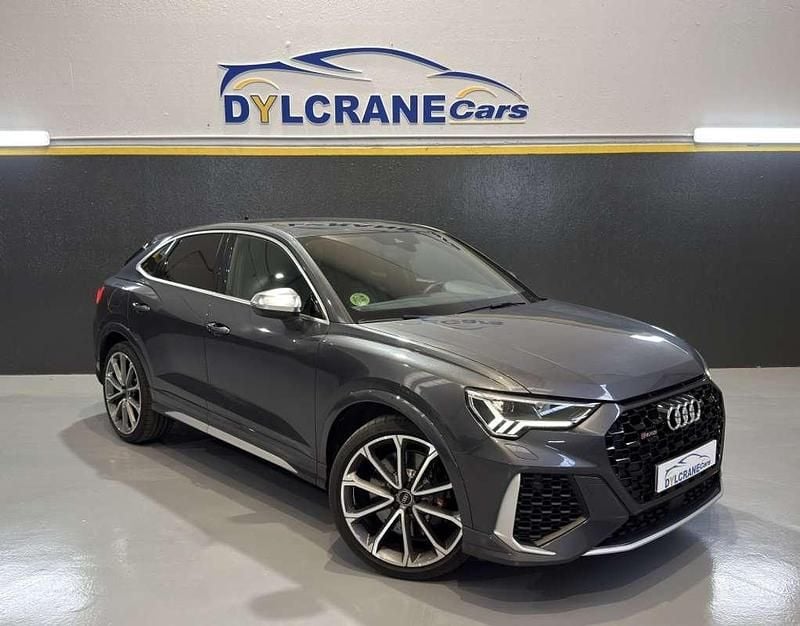 Gris Usado 2021 Audi RS Q3 Sportback Ambiente SUV | 56.900 € (Caro) - Imagen 1/4