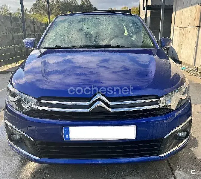 Usado Citroën C-Elysee I Shine 100 CV (73 kW) 2017 Azul Berlina