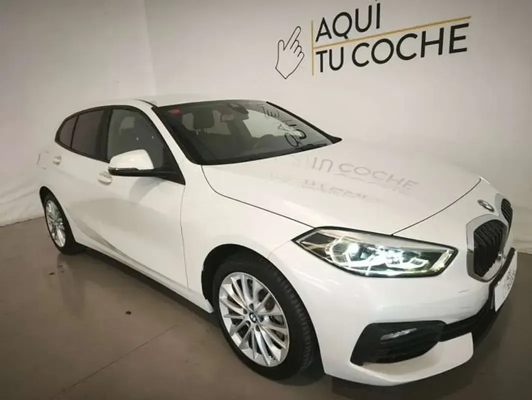 Brugt BMW 118 150 HK (110 kW) 2021 Hvid Hatchback