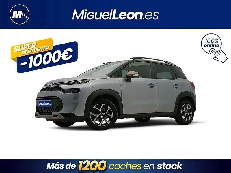 Gris Usado 2022 Citroën C3 Aircross PureTech SUV | 12.985 € (Precio justo) - Imagen 1/3