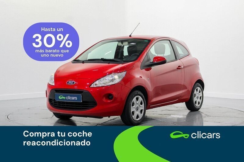 Rojo Usado 2015 Ford Ka Trend+ Utilitario | 7290 € (Precio justo) - Imagen 1/4