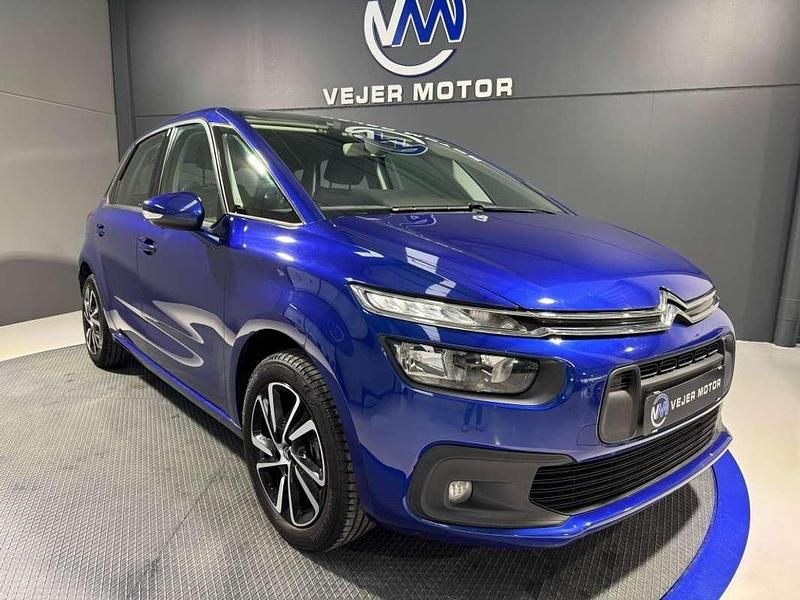 Azul Usado 2018 Citroën Grand C4 Picasso Feel Monovolumen | 11.900 € (Precio justo) - Imagen 1/4