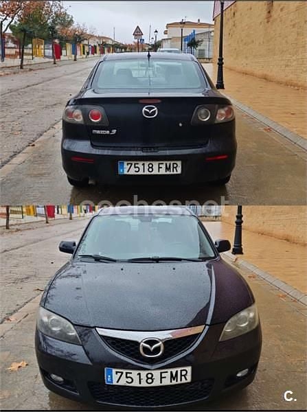 Negro Usado 2007 Mazda 3 Active Berlina | 3900 € (Precio justo) - Imagen 1/4